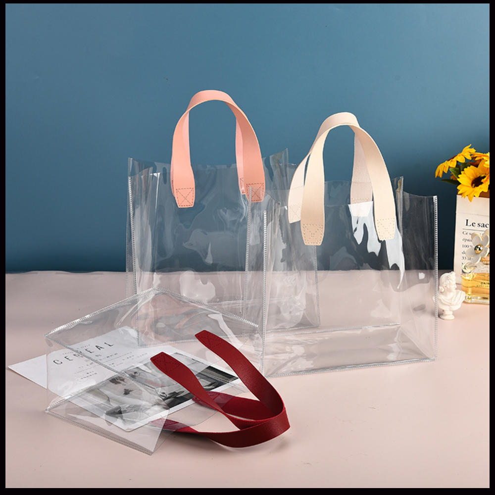 Jelly Bag Clear Pvc - Transparent Pvc Clear Tote Large Capacity