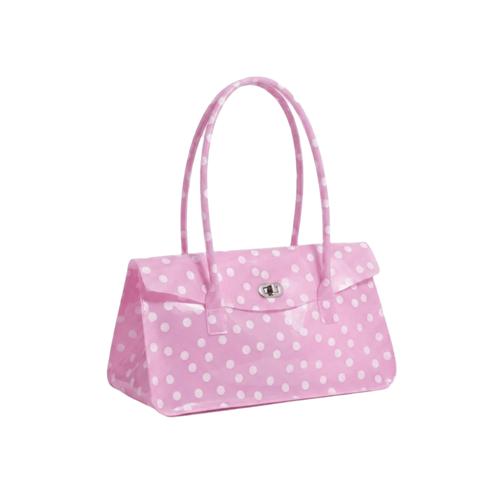Jelly Bag Clear Pvc - Cute Sweet Clear PVC Jelly Shoulder