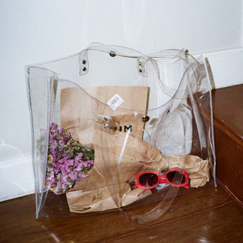 Jelly Bag Clear Pvc - SUNNY BEACH Luxury Brand Clear PVC