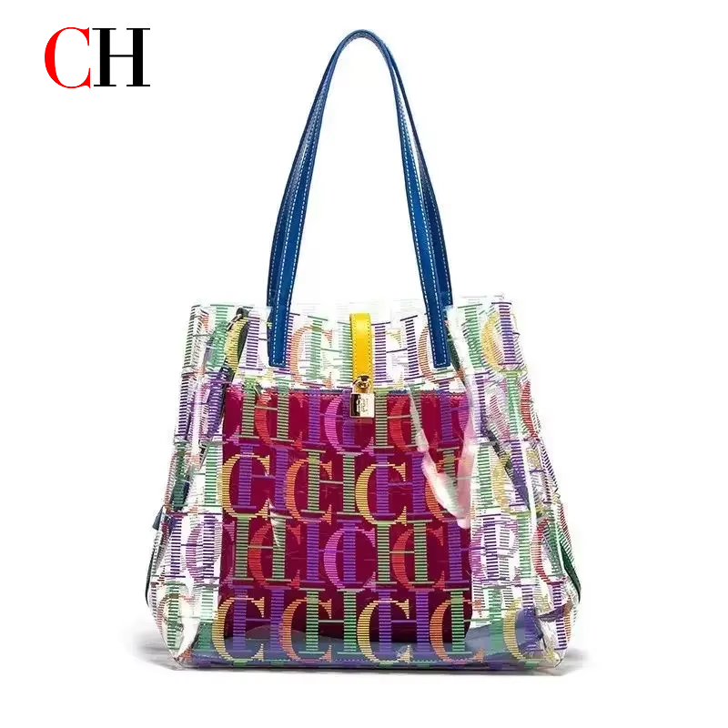 Jelly Bag Clear Pvc - CH Jelly Tote Bag Clear PVC