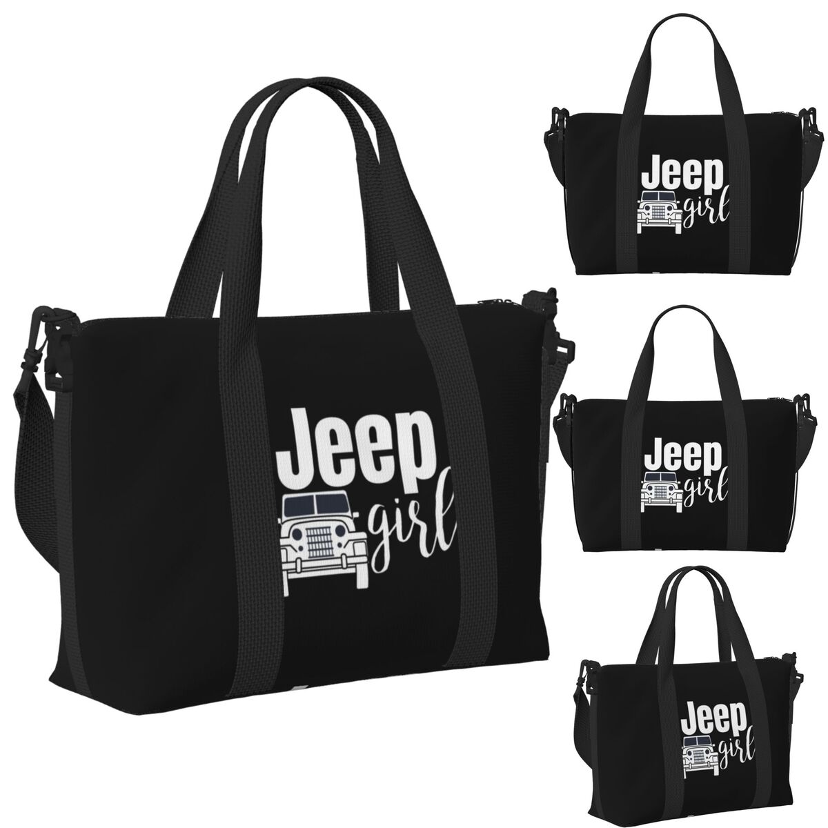 Women'S Jeep Bags - J-Jeep-S Girl Beach Travel Bag Large