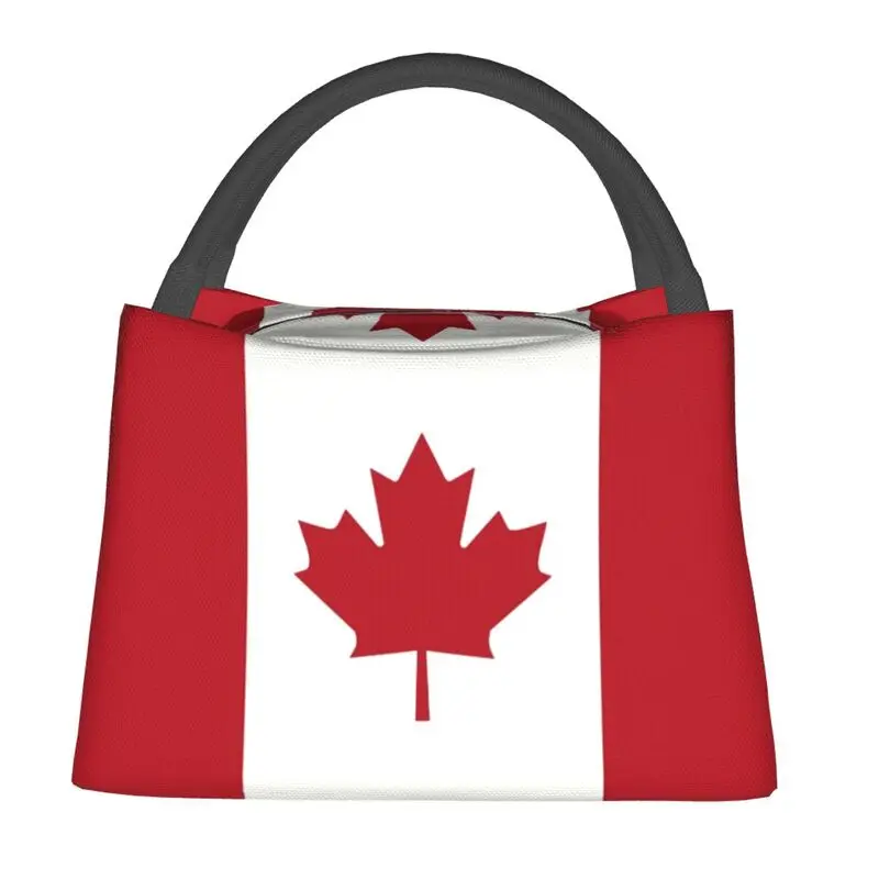 Women Bags Canada - Flag Of Canada Insulated Lunch Bags