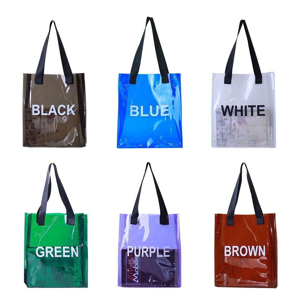 Jelly Bag Clear Pvc - Transparent Tote Bag Portable PVC Jelly