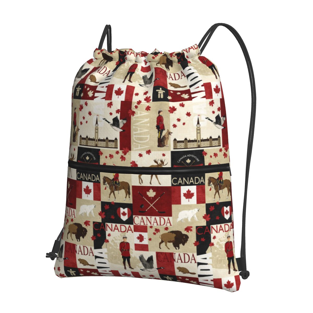 Women Bags Canada - Canada Flag National Culture Backpacks Casual