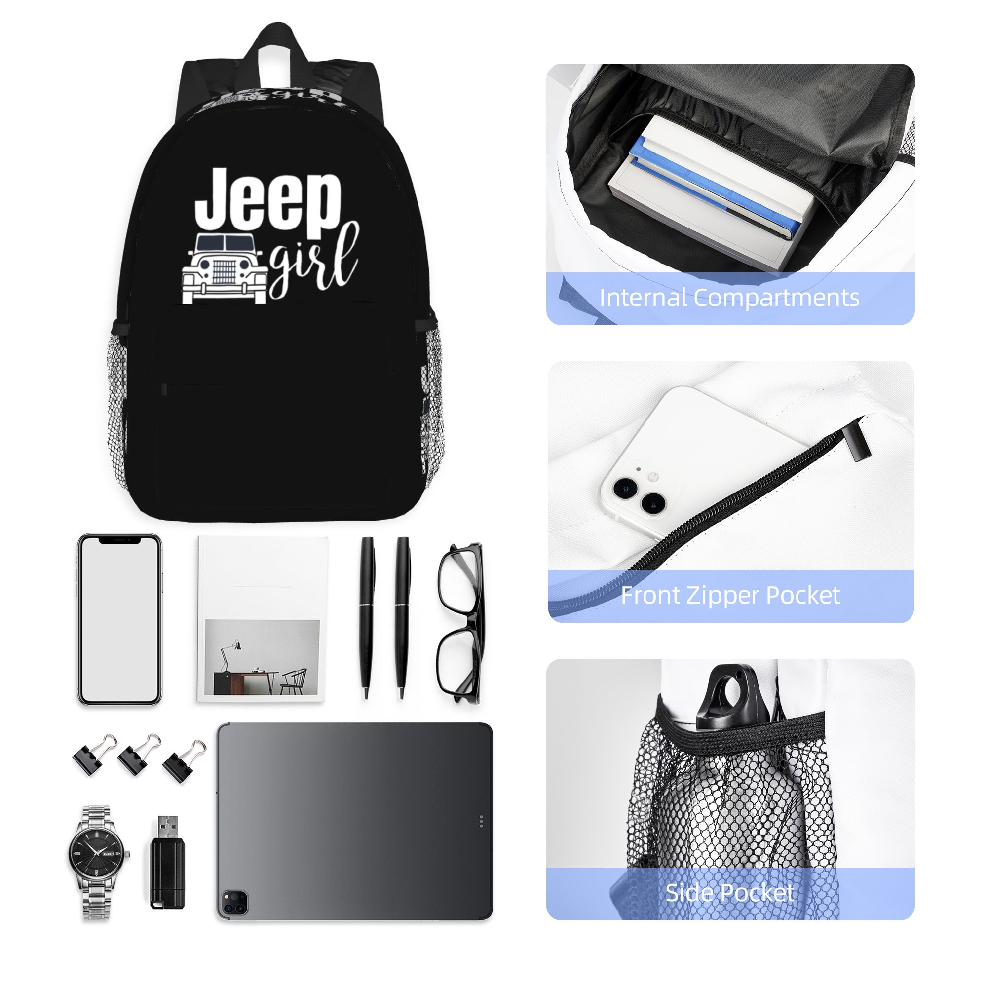 Women'S Jeep Bags - Jeep Girl Backpack Hot Sale Daypack