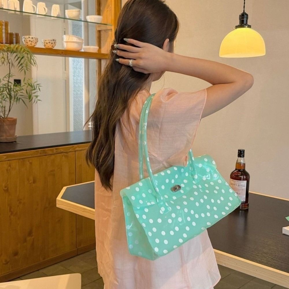Jelly Bag Clear Pvc - Sweet Clear PVC Jelly Shoulder Bag