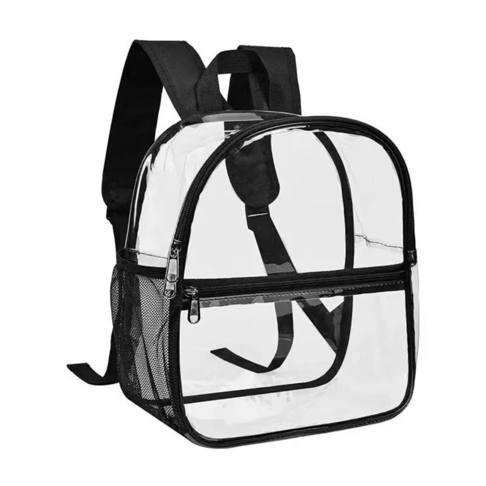 Jelly Bag Clear Pvc - Fashionable Small Size Transparent PVC Backpack