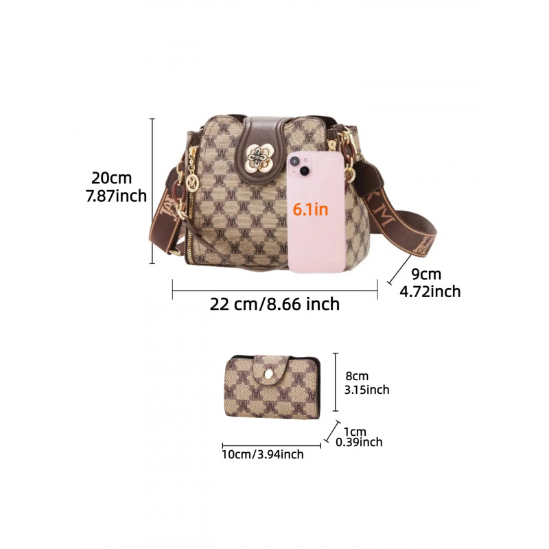 vintage letter printed shoulde - Women Bags Daily Use ulasan dan harga
