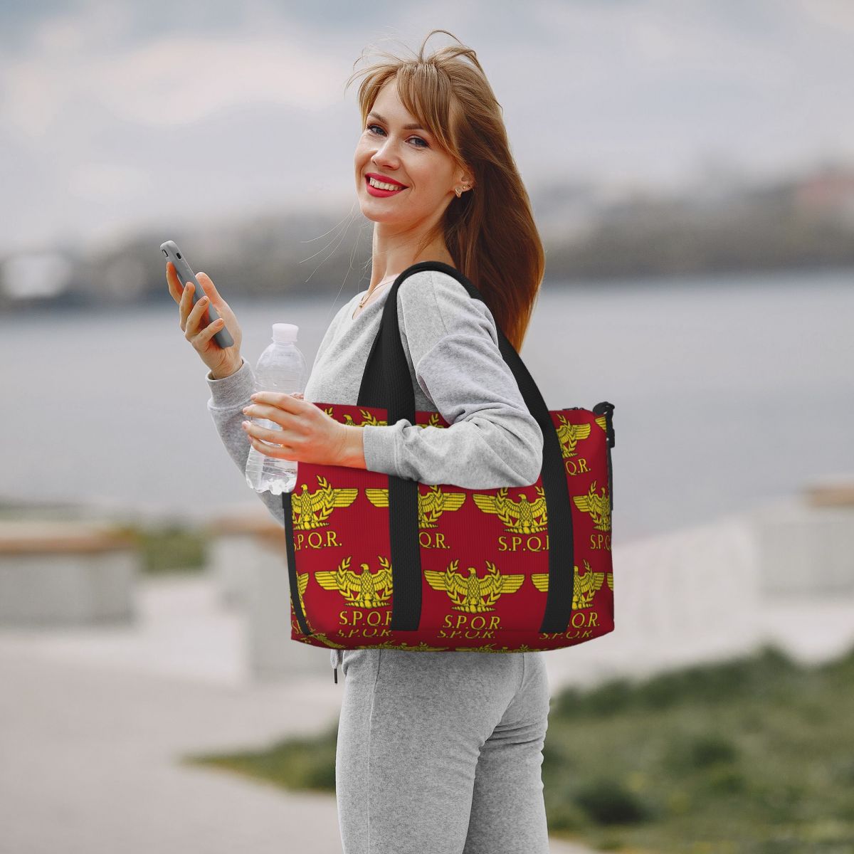 Custom Rome SPQR Roman Beach T - Women Bags Rome ulasan dan harga
