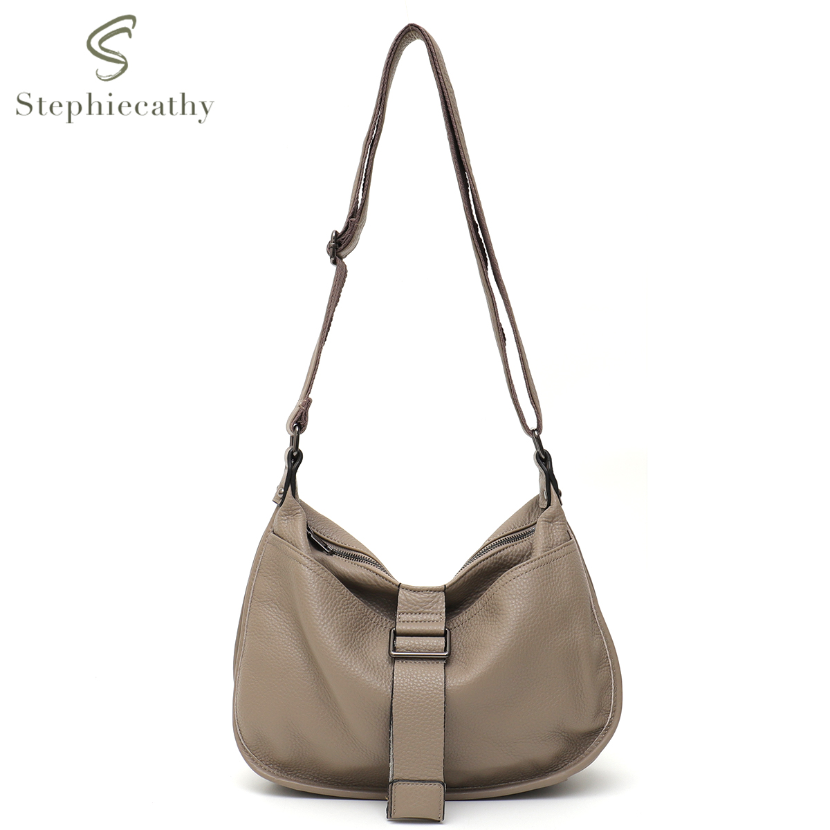 Women Design Style Genuine Lea - Hobo Bag Slouchy ulasan dan harga