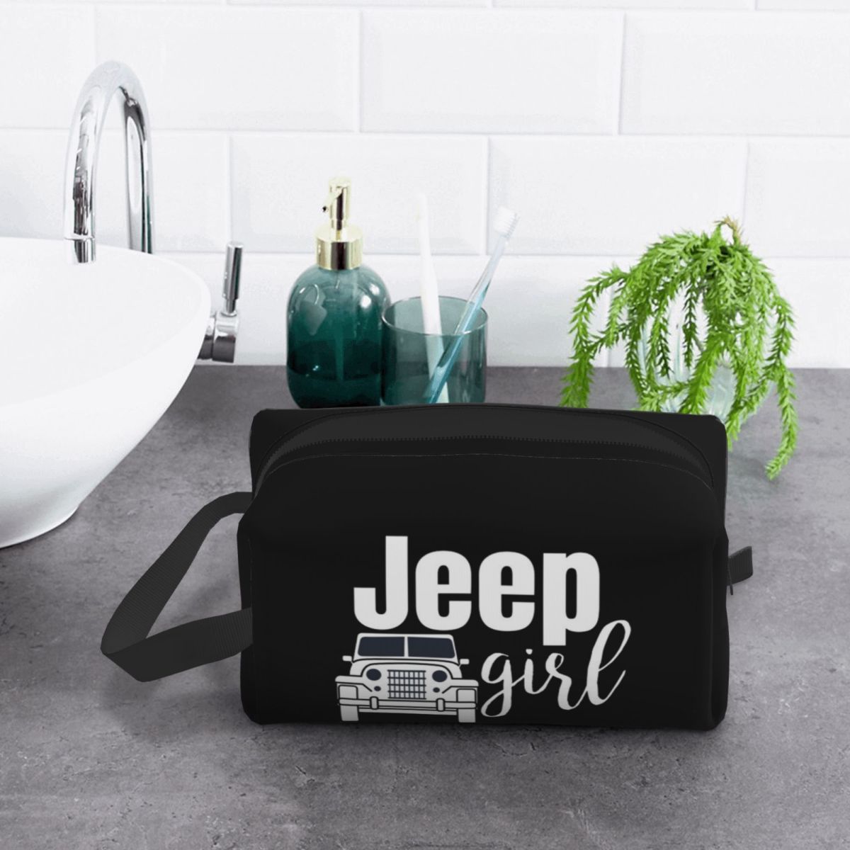 Jeep Girl Makeup Bag Cosmetic  - Women'S Jeep Bags ulasan dan harga