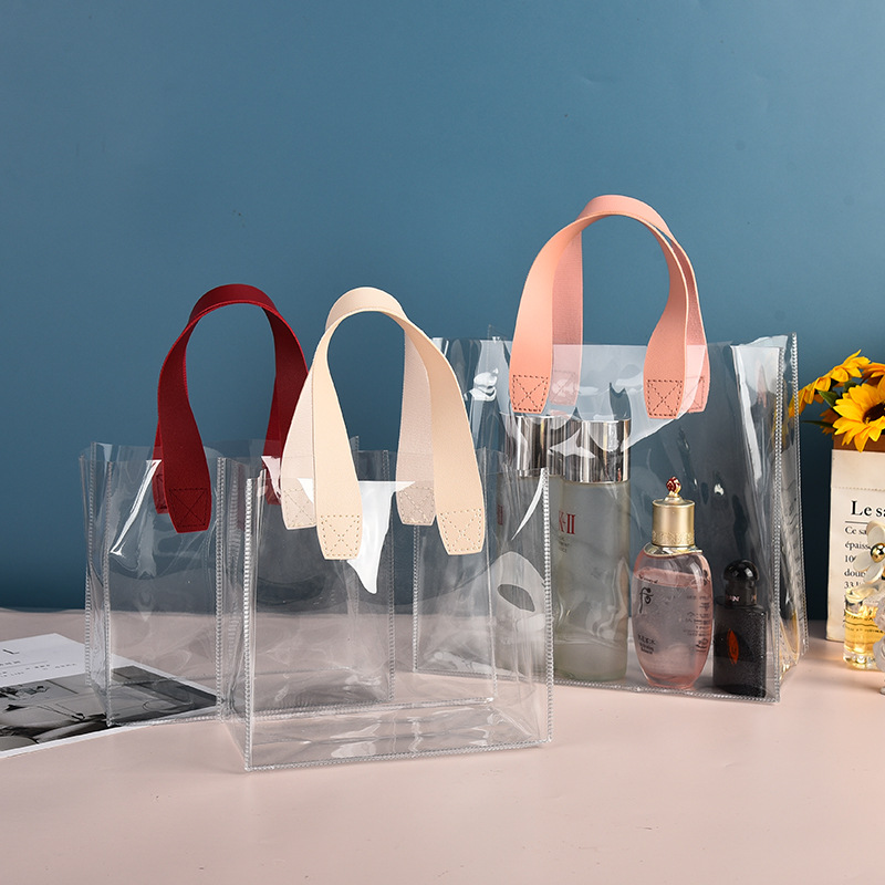 Transparent Pvc Clear Tote Lar - Jelly Bag Clear Pvc ulasan dan harga