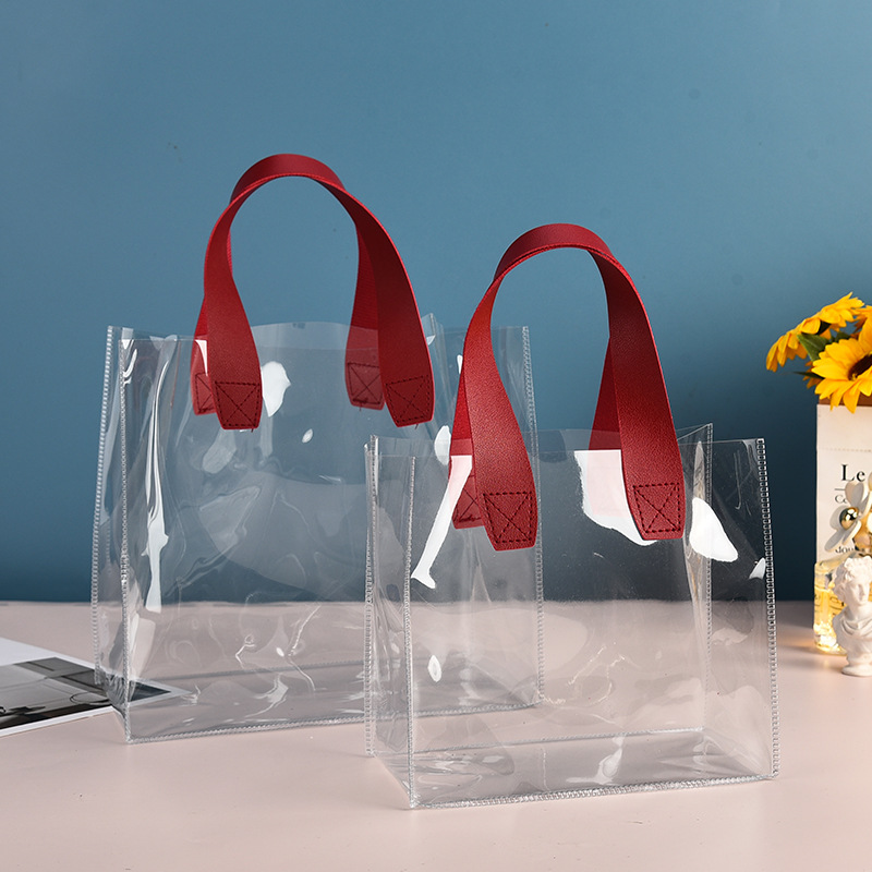 Transparent Pvc Clear Tote Lar - Jelly Bag Clear Pvc ulasan dan harga