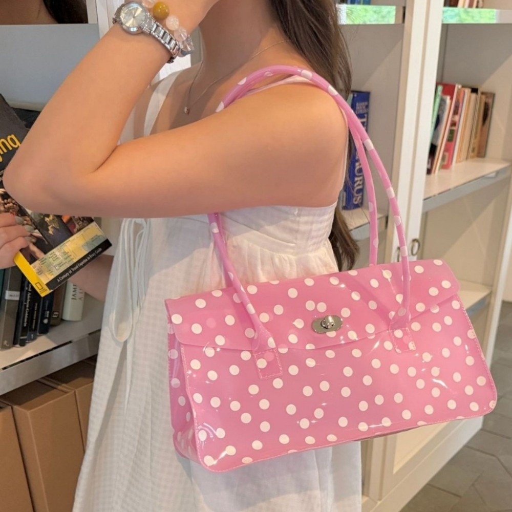 Cute Sweet Clear PVC Jelly Sho - Jelly Bag Clear Pvc ulasan dan harga