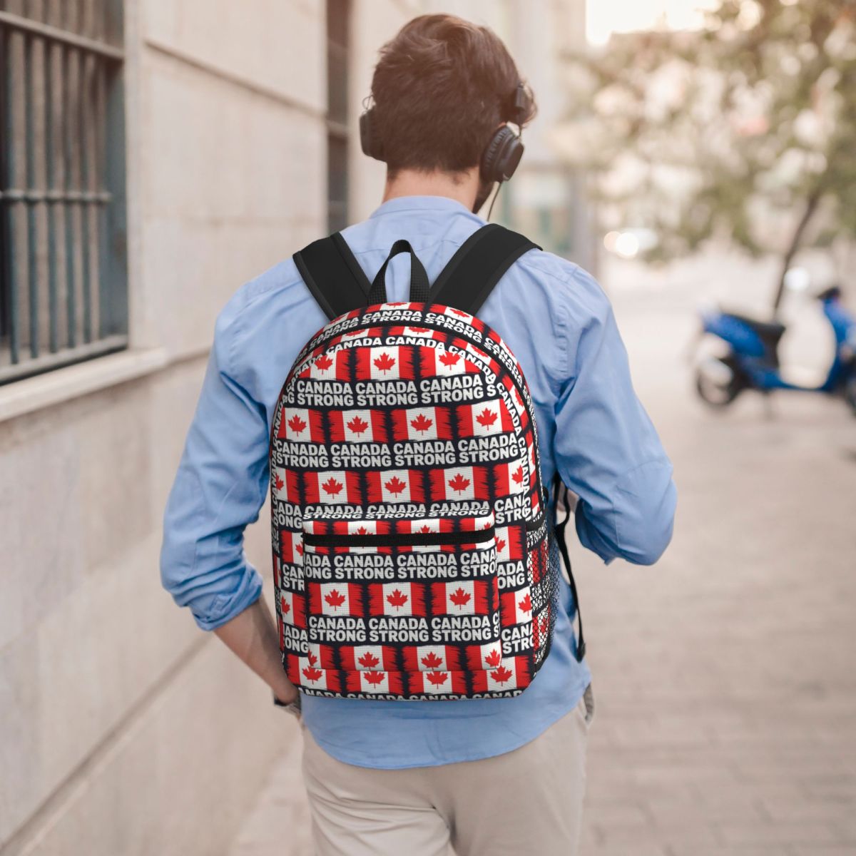Canada Strong Student Backpack - Women Bags Canada ulasan dan harga