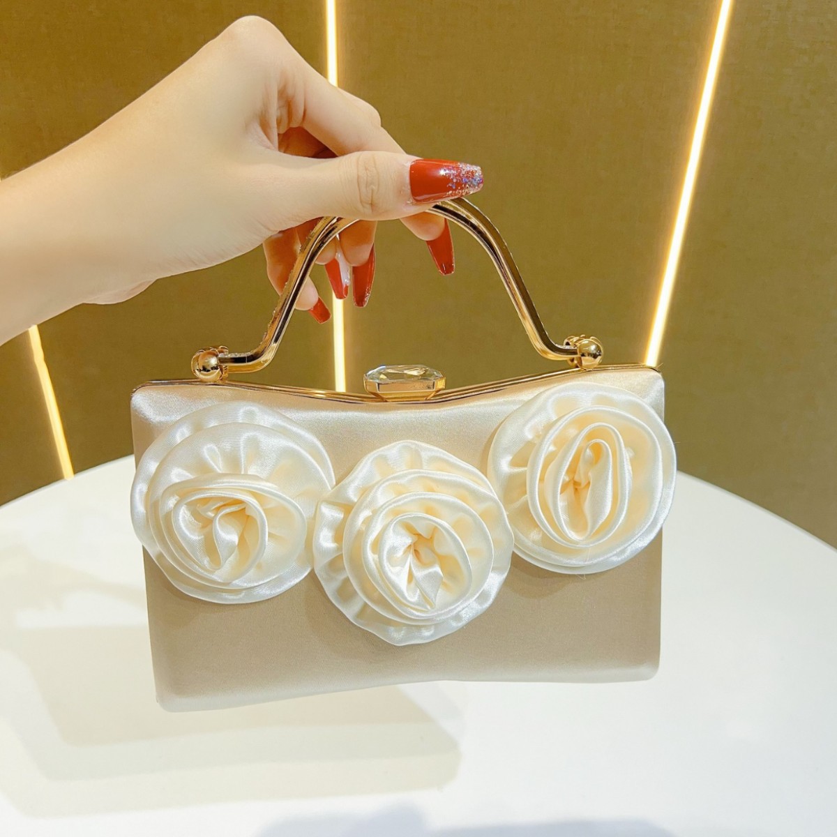 New Silk Evening Clutch Women’ - Women'S Bags New Look ulasan dan harga