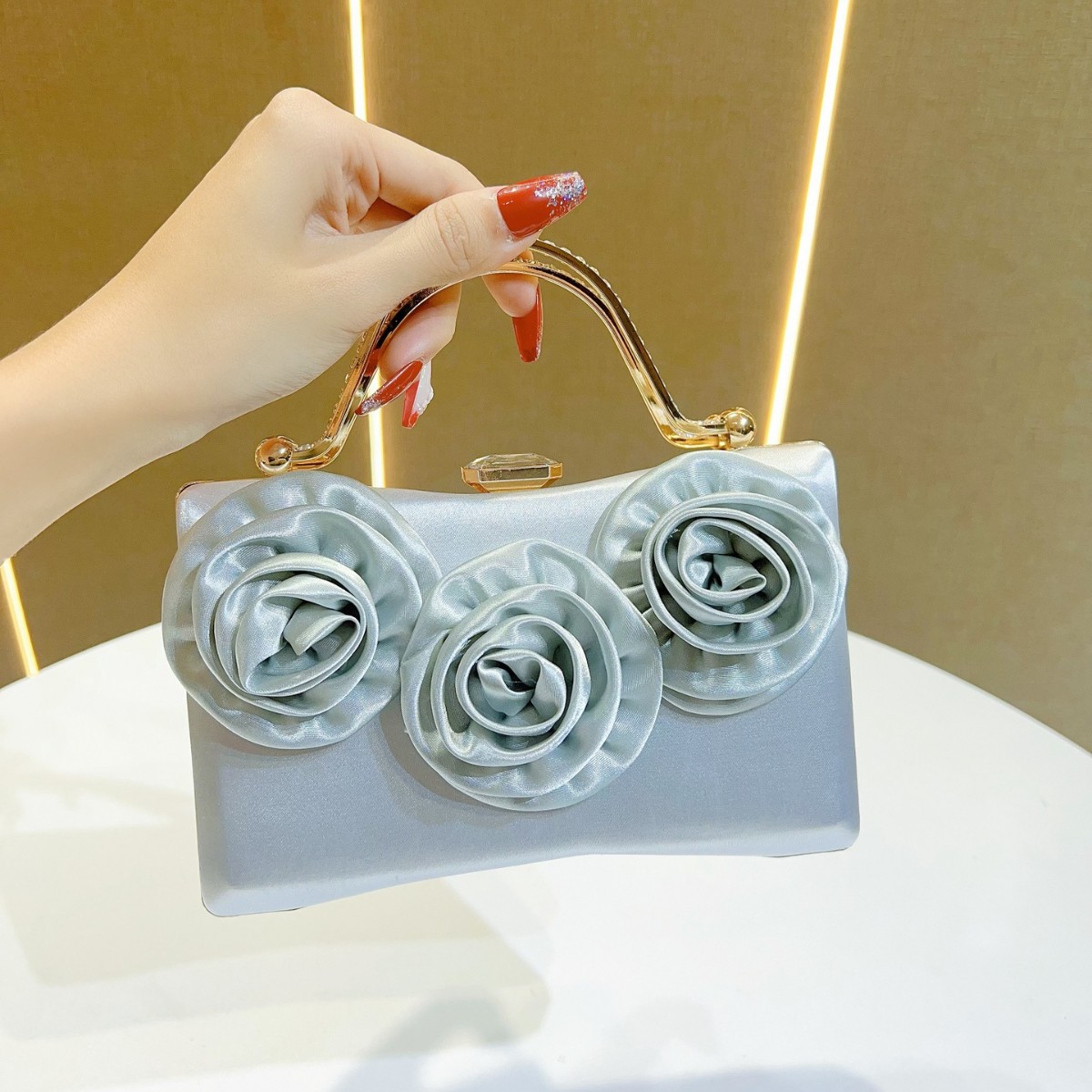 New Silk Evening Clutch Women’ - Women'S Bags New Look ulasan dan harga