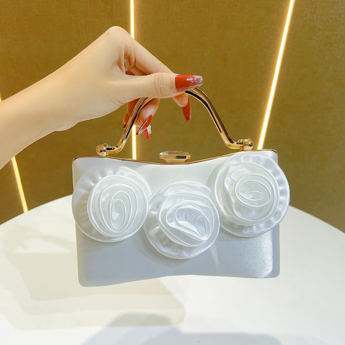New Silk Evening Clutch Women’ - Women'S Bags New Look ulasan dan harga