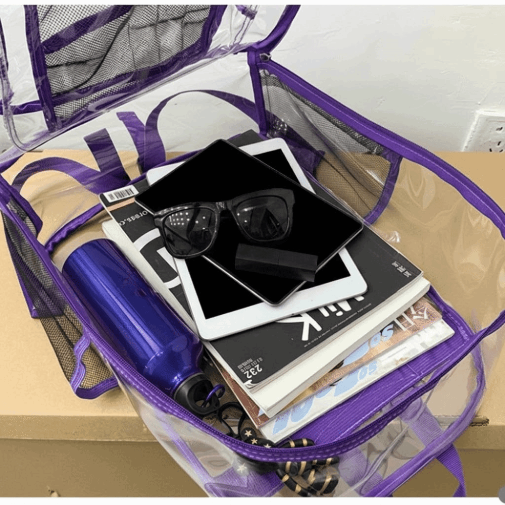 Large Capacity Transparent PVC - Jelly Bag Clear Pvc ulasan dan harga