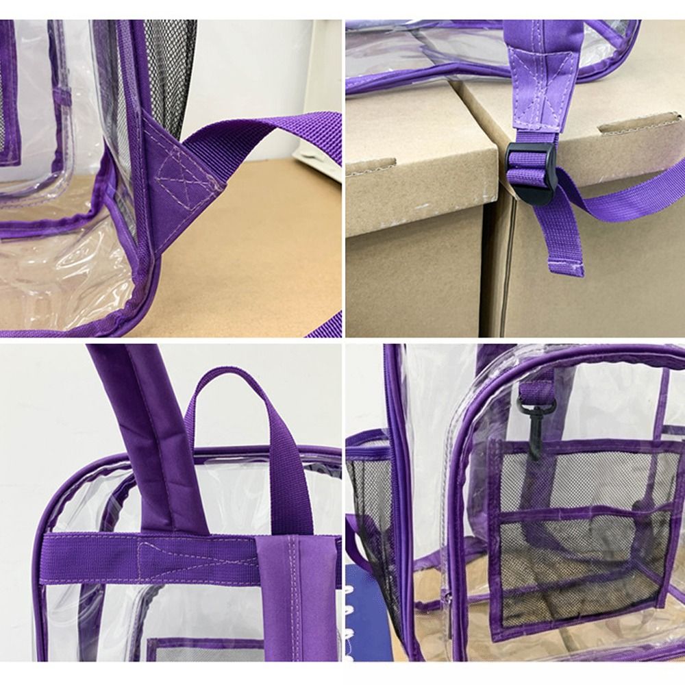 Large Capacity Transparent PVC - Jelly Bag Clear Pvc ulasan dan harga