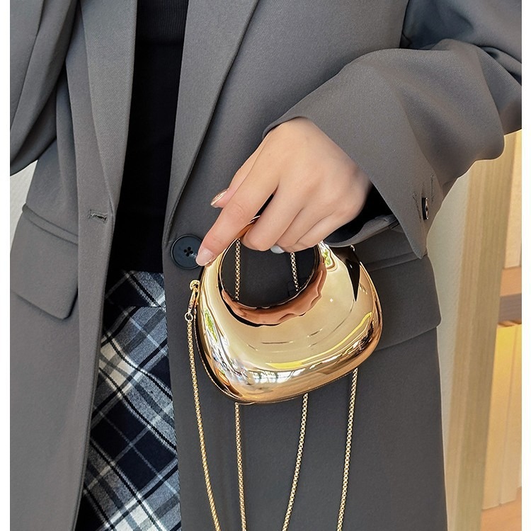 Mini Golden Evening Bag Purses - Women Bags Luxury ulasan dan harga