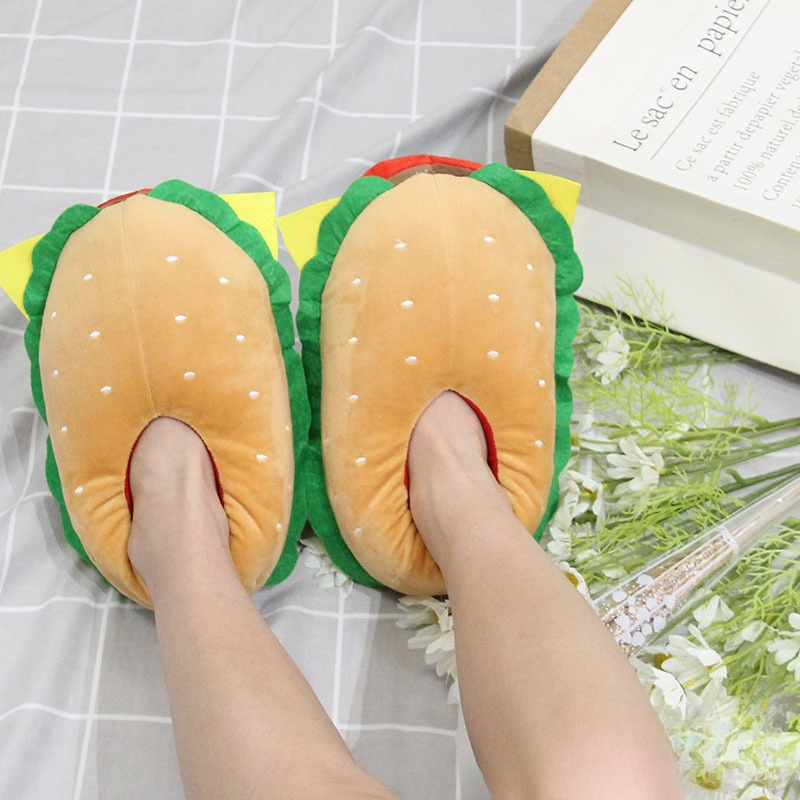 New Cartoon Hamburger Plush Sl - Women Bags New ulasan dan harga