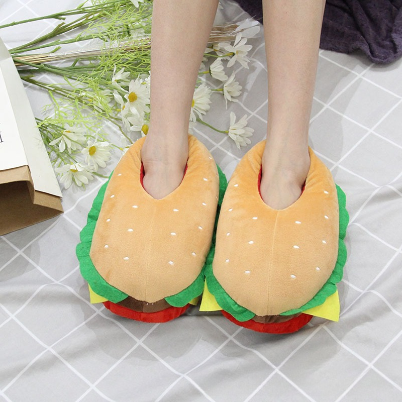 New Cartoon Hamburger Plush Sl - Women Bags New ulasan dan harga