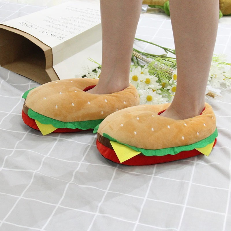New Cartoon Hamburger Plush Sl - Women Bags New ulasan dan harga