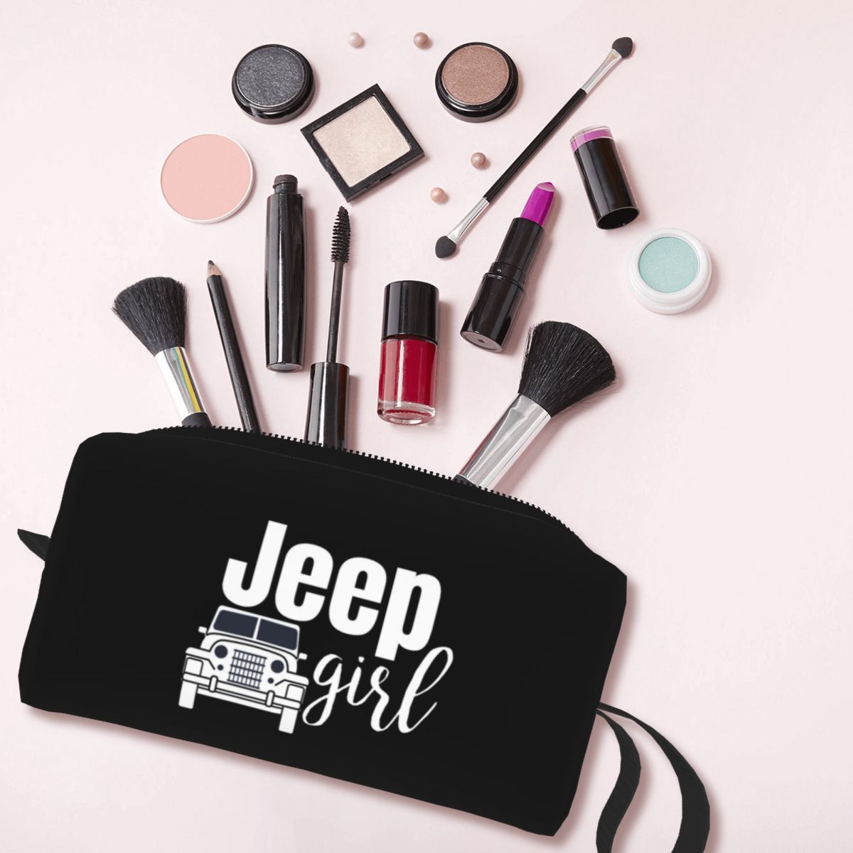 Jeep Girl Makeup Bag Cosmetic  - Women'S Jeep Bags ulasan dan harga