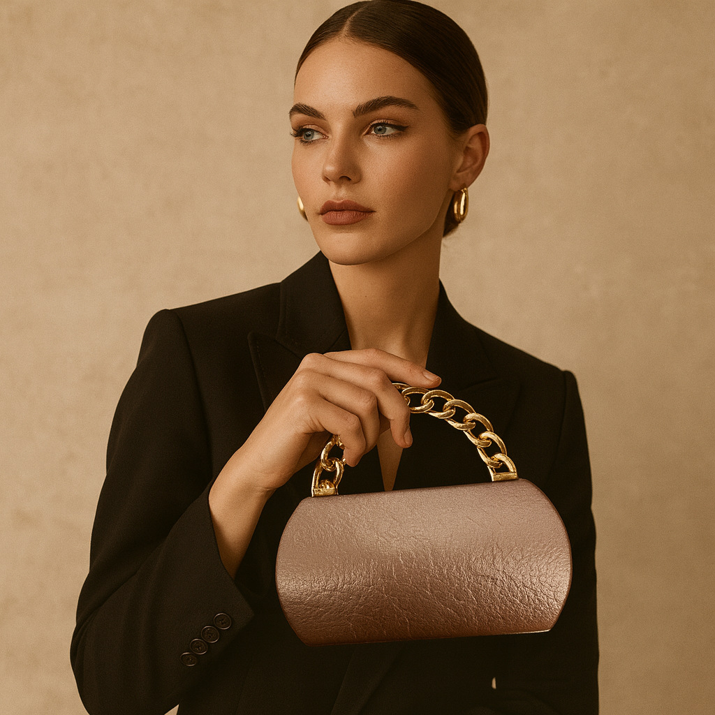 Luxury Gold Metal Buckle Box C - Women Bags Gold ulasan dan harga