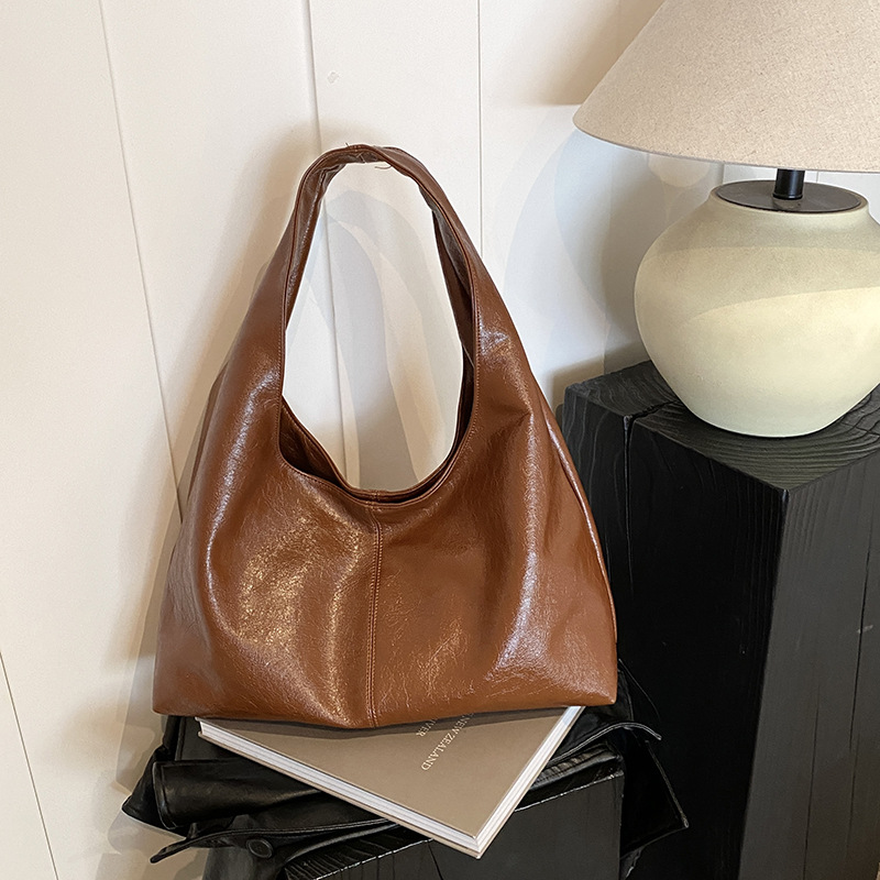 Women Slouchy Hobo Tote Bag Br - Hobo Bag Slouchy ulasan dan harga
