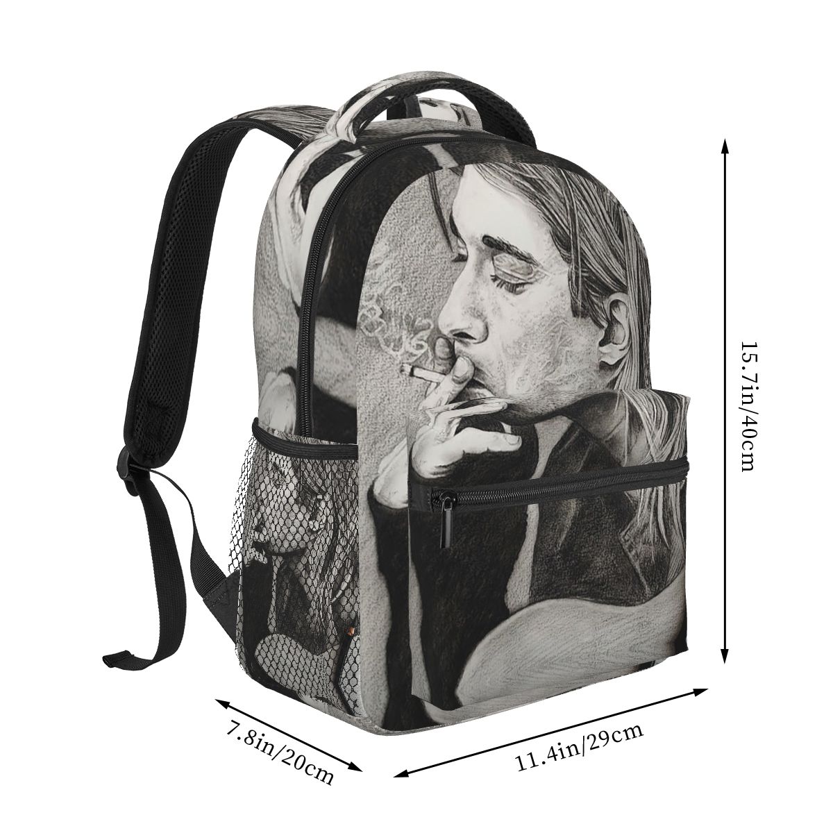 Kurt Cobain Backpack Hot Sale  - Women Bags Kurt ulasan dan harga