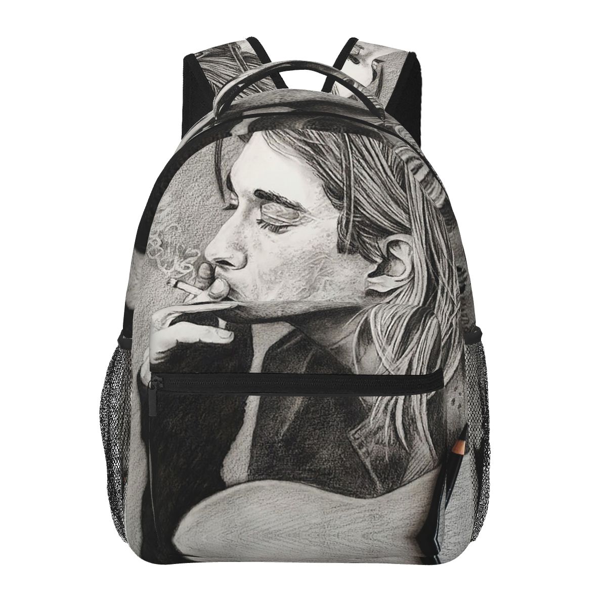 Kurt Cobain Backpack Hot Sale  - Women Bags Kurt ulasan dan harga