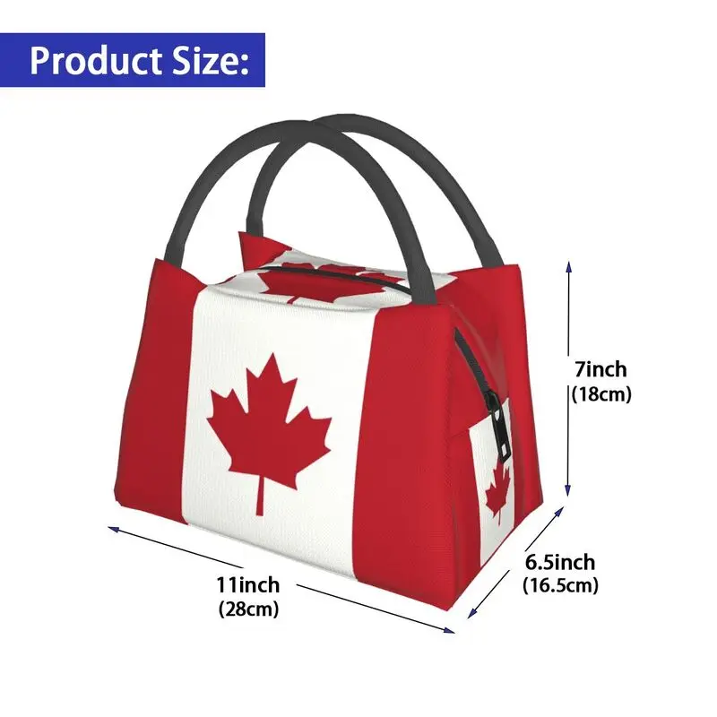Flag Of Canada Insulated Lunch - Women Bags Canada ulasan dan harga
