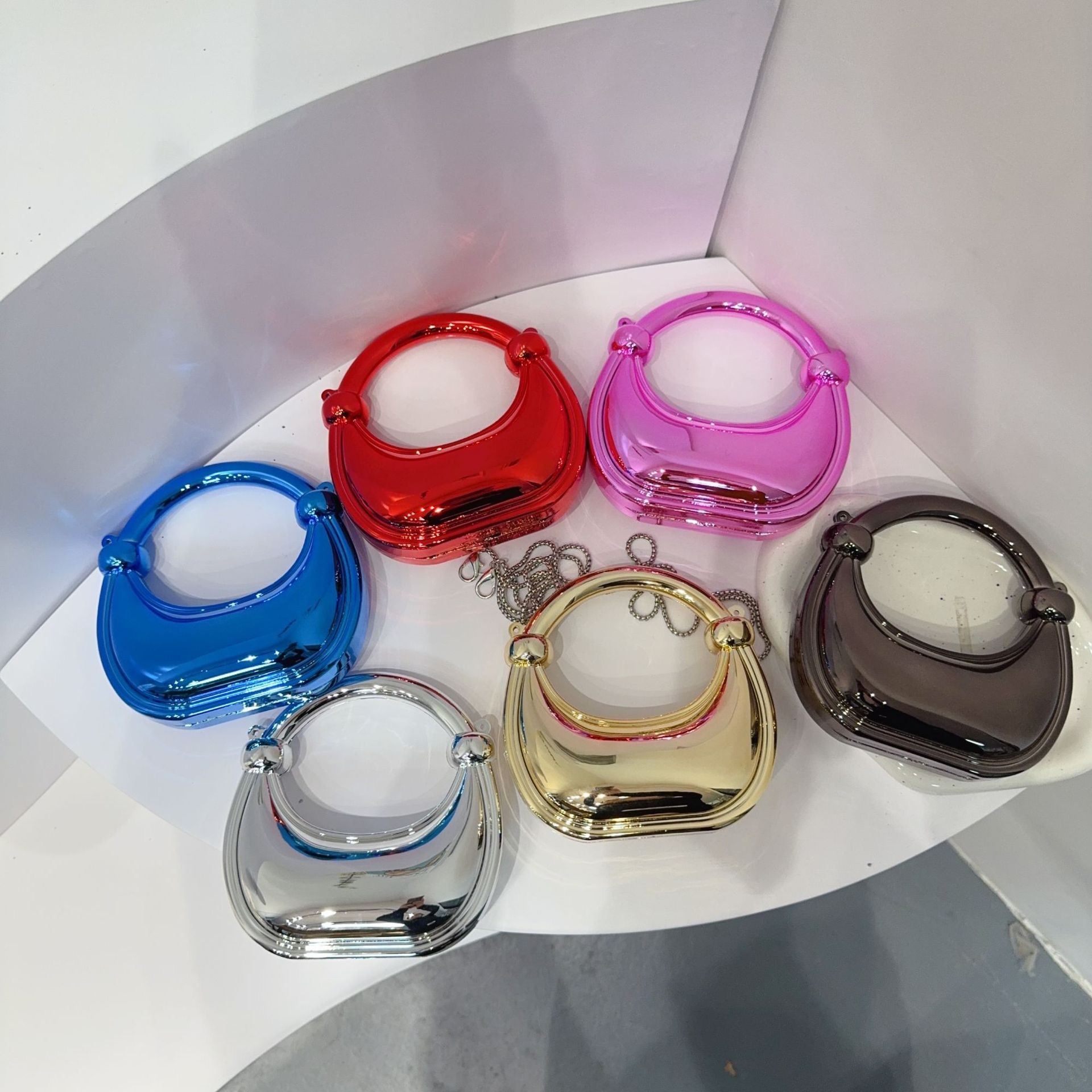 Mini Golden Evening Bag Purses - Women Bags Daily Use ulasan dan harga