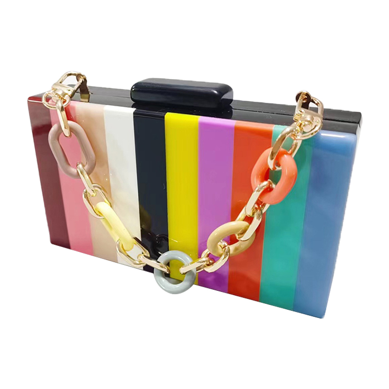 Women's Bags Fashion Acrylic B - Women Bags Chanel ulasan dan harga