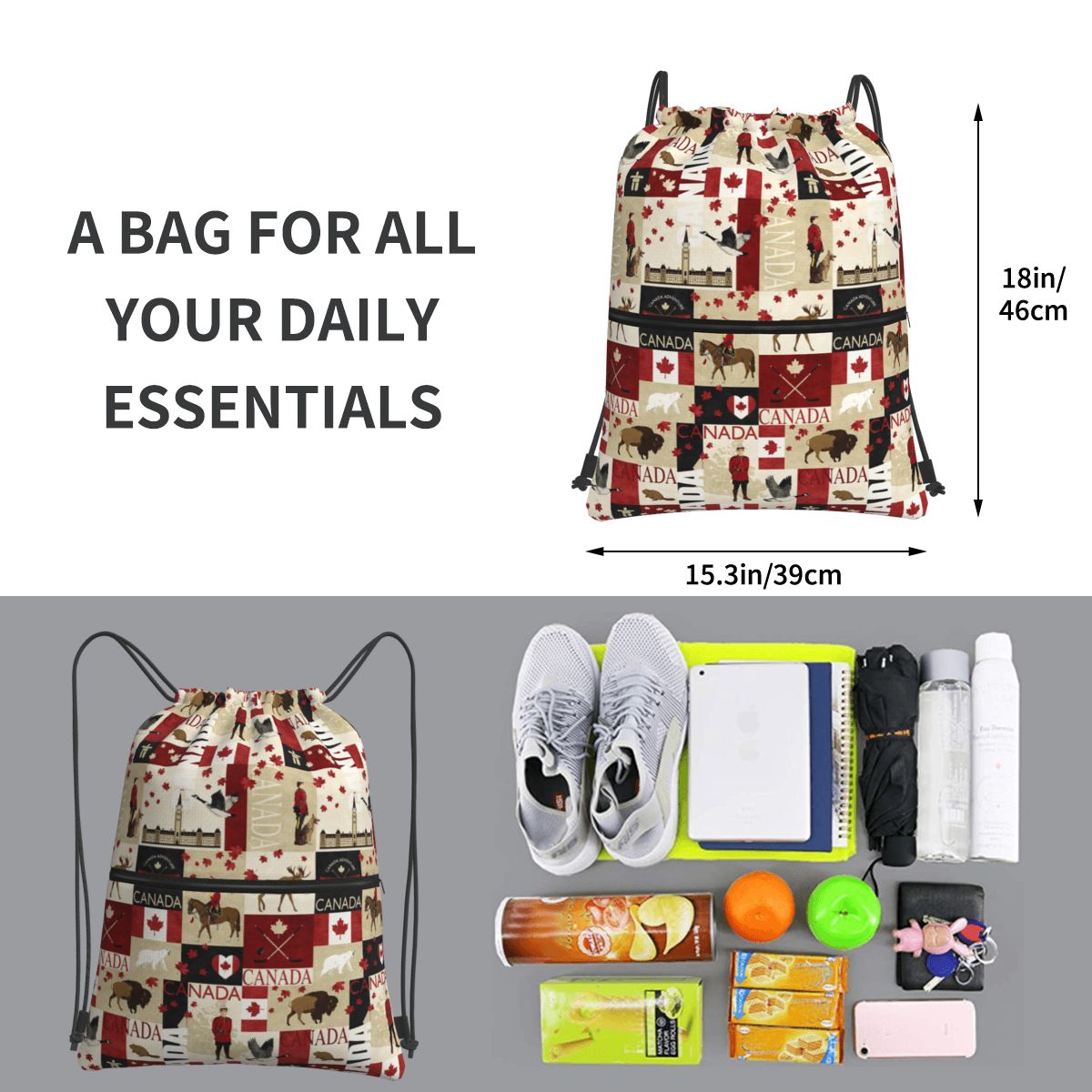 Canada Flag National Culture B - Women Bags Canada ulasan dan harga