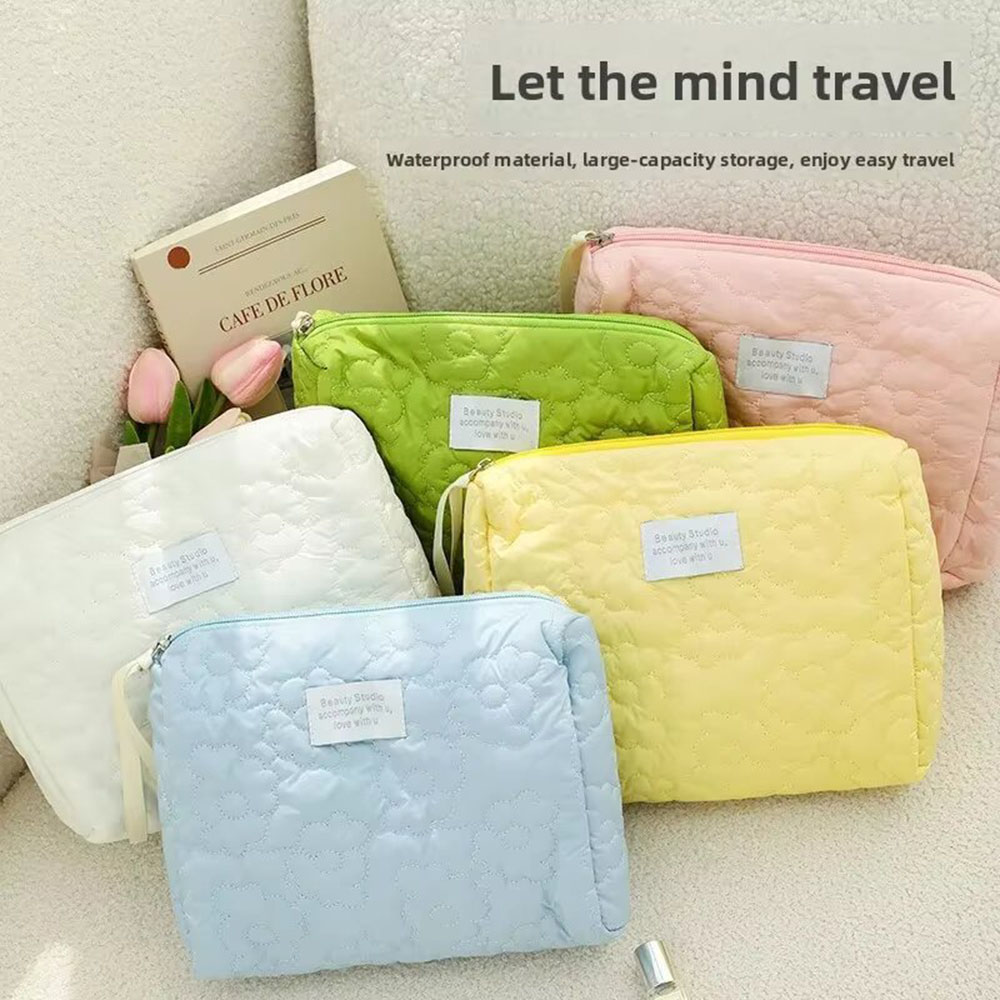 New Flower Pattern Women Makeu - Women Bags New ulasan dan harga