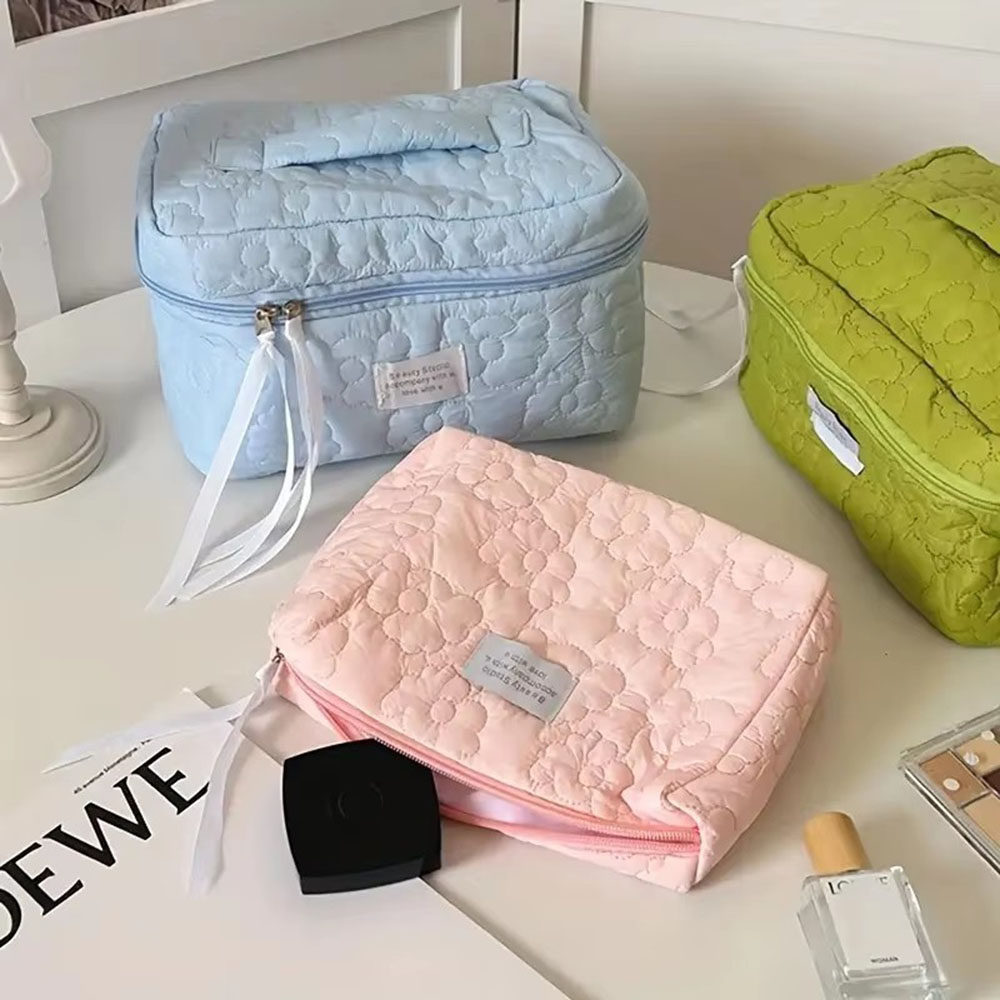 New Flower Pattern Women Makeu - Women Bags New ulasan dan harga