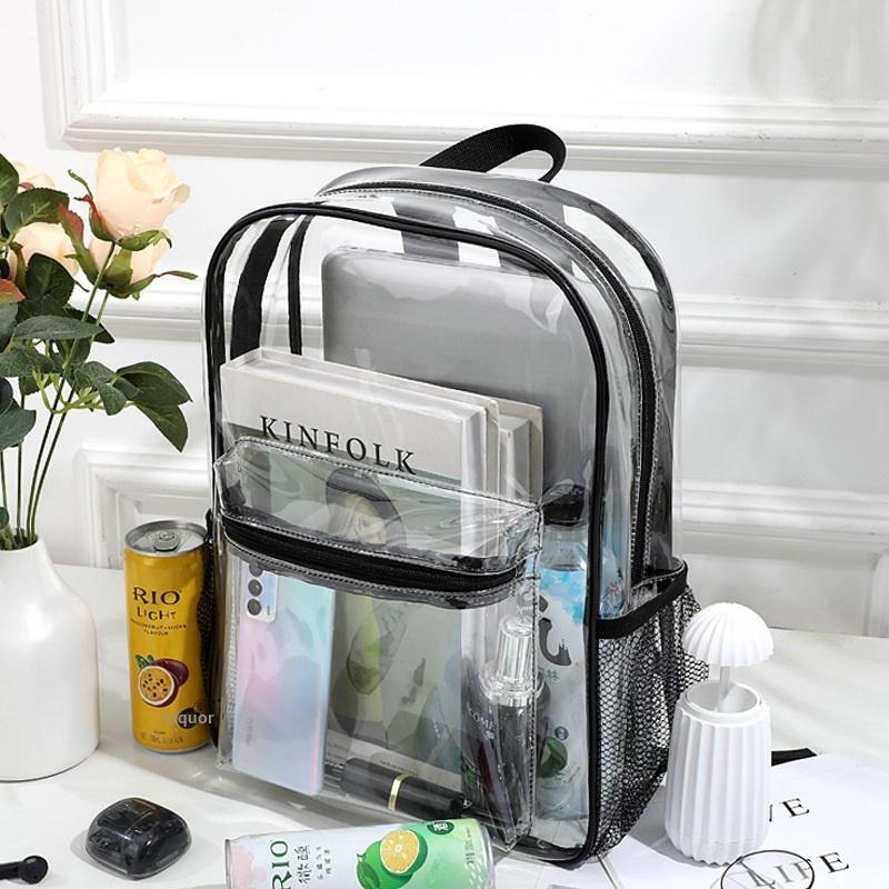 Travel Visible Backpack Large  - Women Bags Daily Use ulasan dan harga