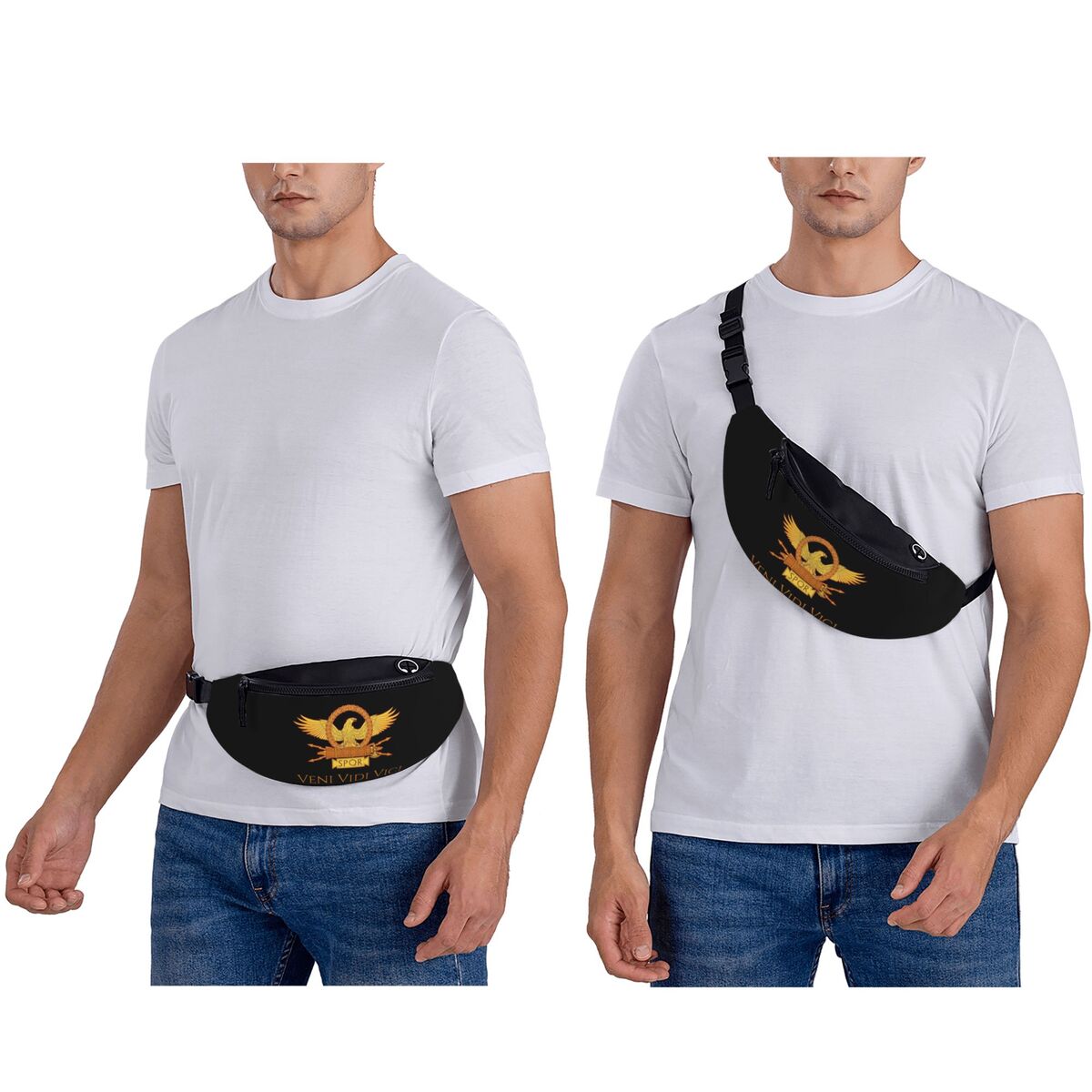 Rome SPQR Roman Fanny Pack Men - Women Bags Rome ulasan dan harga