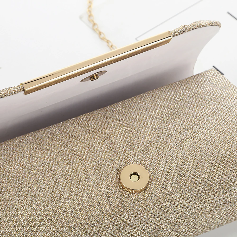Women Evening Clutch Bag Femal - Women Bags Gold ulasan dan harga