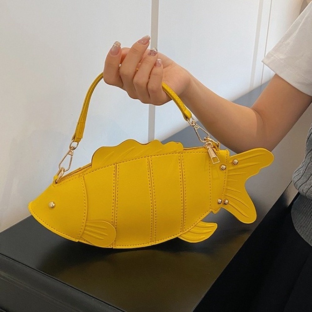 Creative Simulation Fish Shape - Hobo Bag Slouchy ulasan dan harga