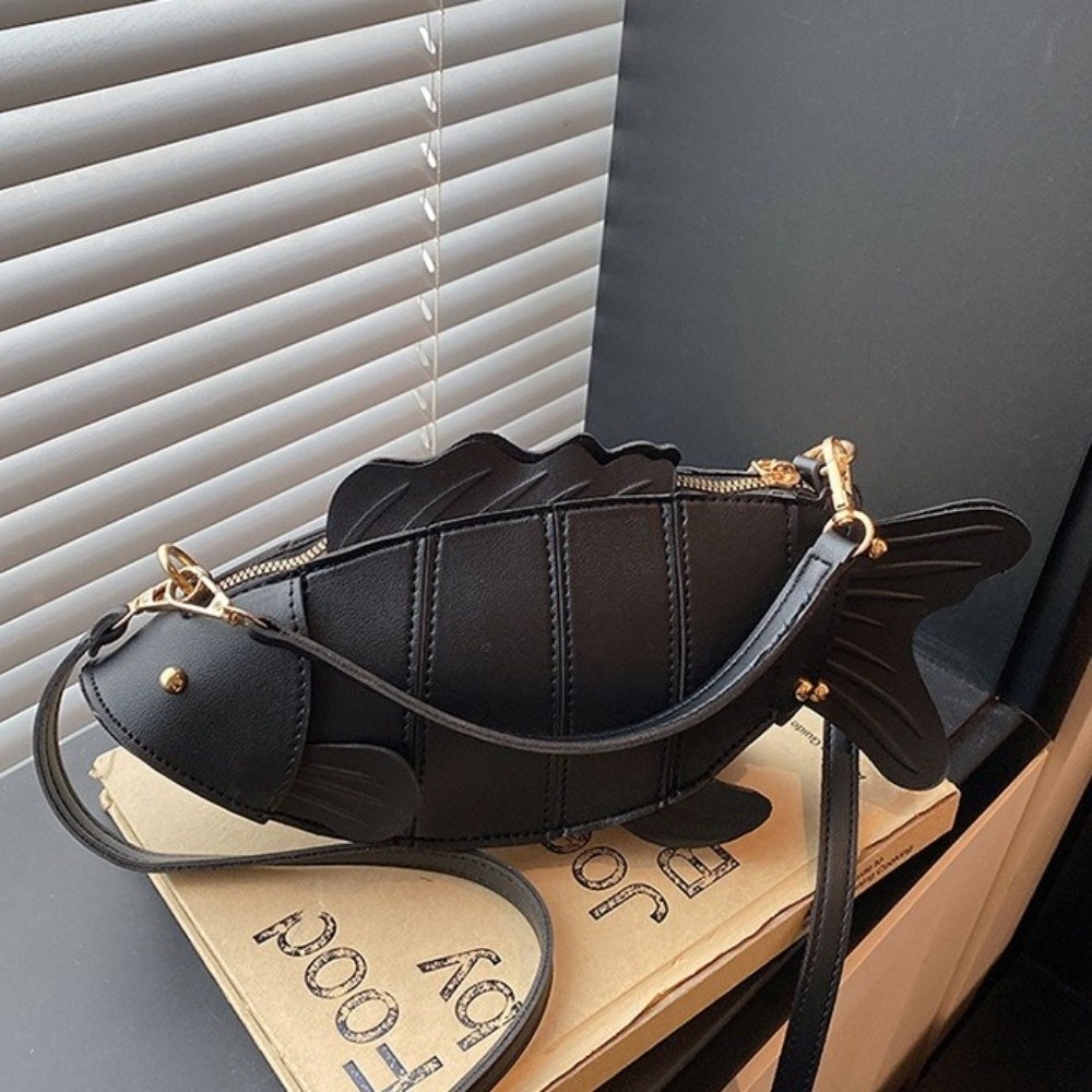 Creative Simulation Fish Shape - Hobo Bag Slouchy ulasan dan harga