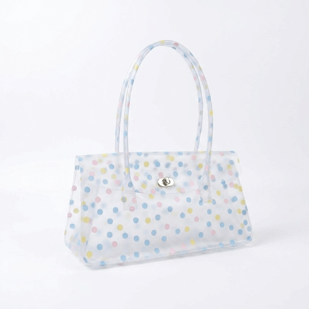 Sweet Clear PVC Jelly Shoulder - Jelly Bag Clear Pvc ulasan dan harga