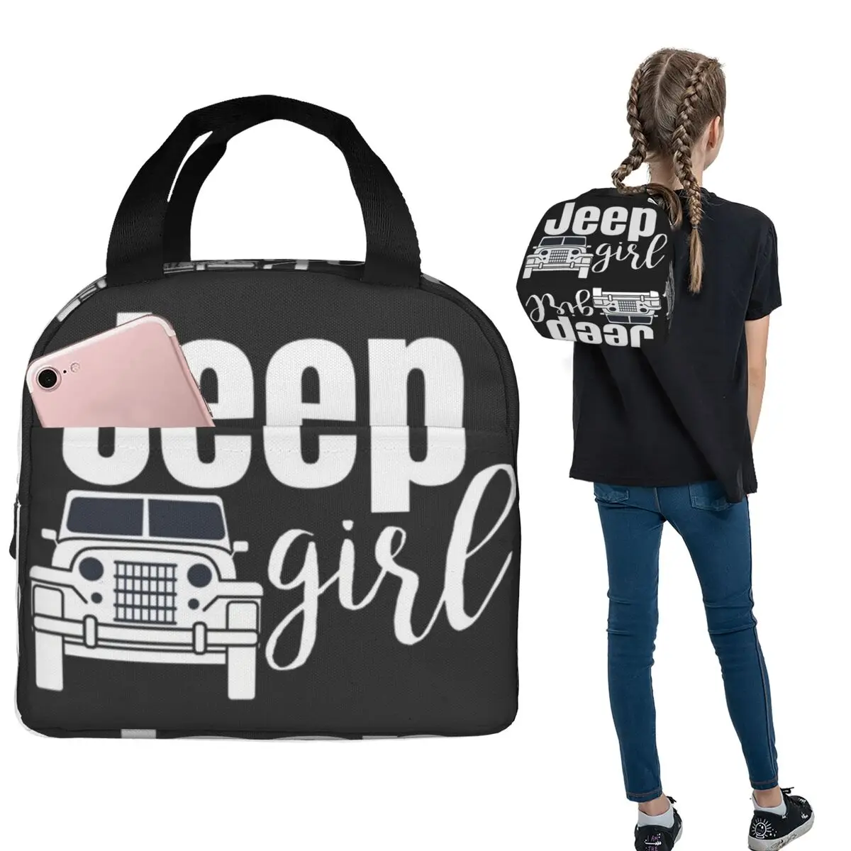 Jeep Girl Insulated Lunch Bag  - Women'S Jeep Bags ulasan dan harga